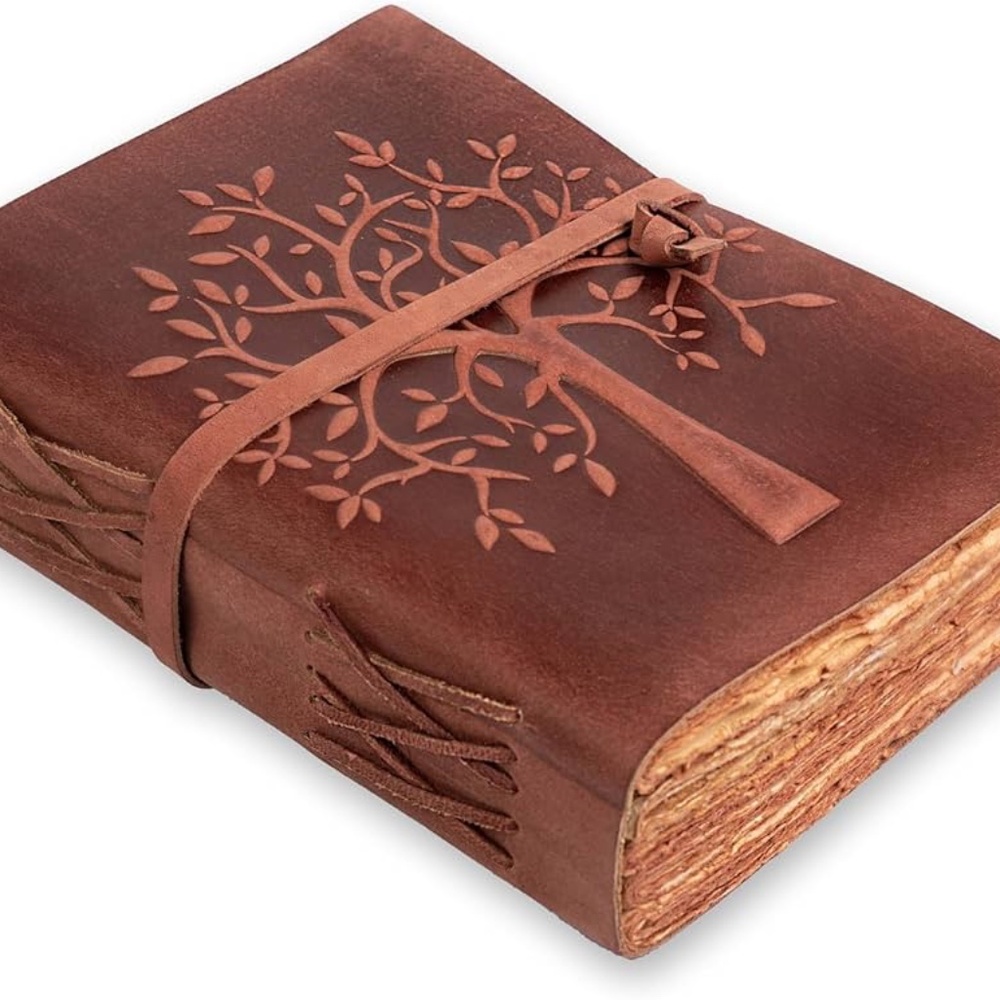LEATHER VILLAGE Tree of Life Journal